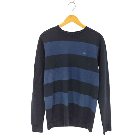 ラコステ LACOSTE ボーダー柄クルーネックニット メンズ JPN:4
