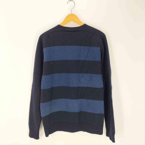 ラコステ LACOSTE ボーダー柄クルーネックニット メンズ JPN:4