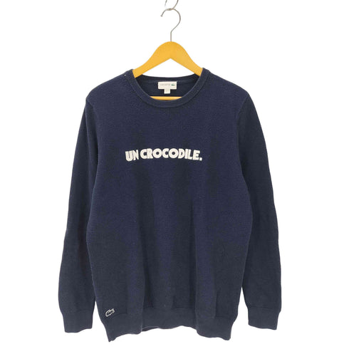 ラコステ LACOSTE ロゴ刺しゅうクルーネックニット メンズ 5