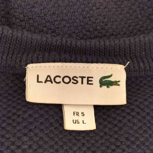 ラコステ LACOSTE ロゴ刺しゅうクルーネックニット メンズ 5