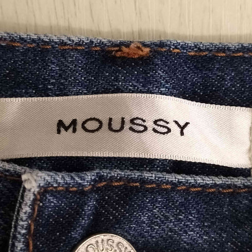マウジー moussy HIGH WAIST SLIM TAPERED ハイウエスト スリム テーパード デニムパンツ レディース 26