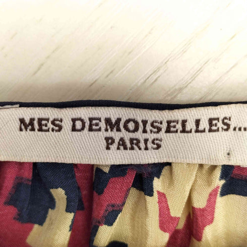 メドモアゼル MES DEMOISELLES シルク100 総柄ブラウス レディース TU (FREE)