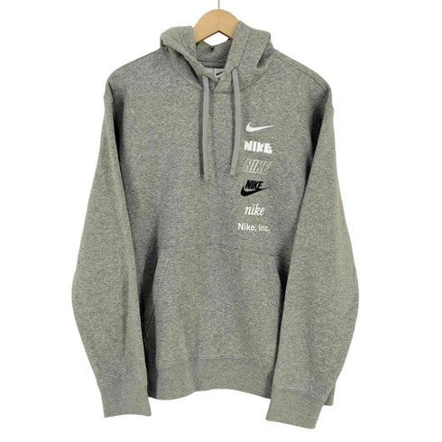 ナイキ NIKE 23SS CLUB+ BB PO HOODIE MLOGO DK GREY HEATHER メンズ JPN:XL