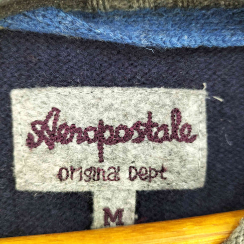 エアロポステール AEROPOSTALE ツートン クルーネックニット メンズ JPN:M