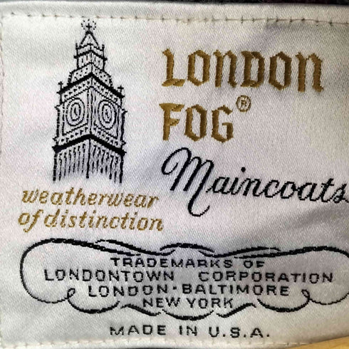 ロンドンフォグ LONDON FOG USA製 チェック柄ライナー付属 トレンチコート レディース 10 PET