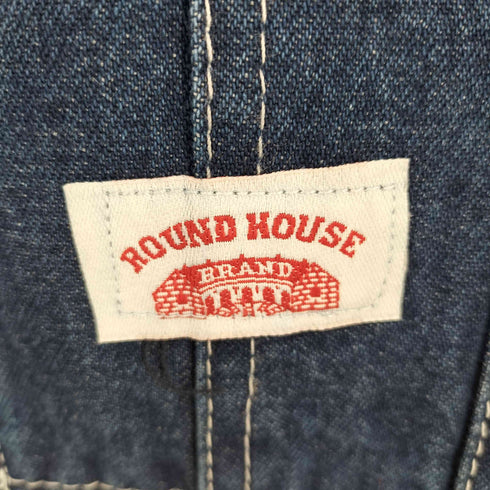 ラウンドハウス ROUND HOUSE USA製 lot966 デニム オールインワン メンズ 32×30