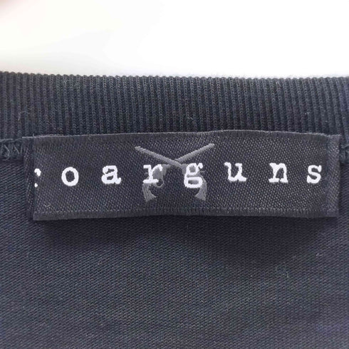 ロアーローガンス roar roarguns PFP EMB CRY REG TEE/BLACK メンズ JPN:3