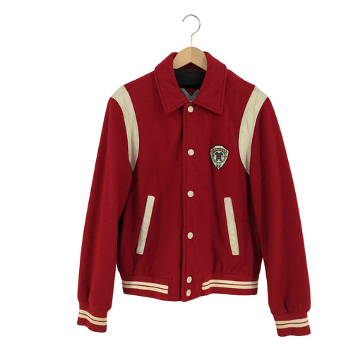 トミーヒルフィガー TOMMY HILFIGER バックロゴワッペン レザー切替メルトンスタジャン メンズ import:S