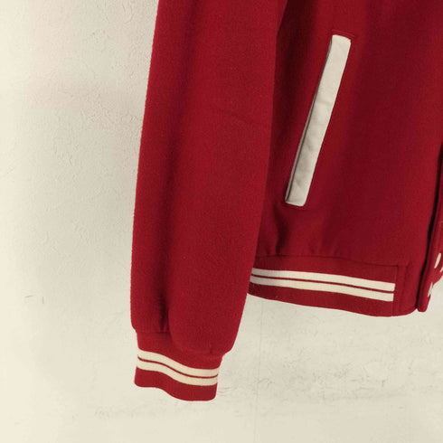 トミーヒルフィガー TOMMY HILFIGER バックロゴワッペン レザー切替メルトンスタジャン メンズ import:S