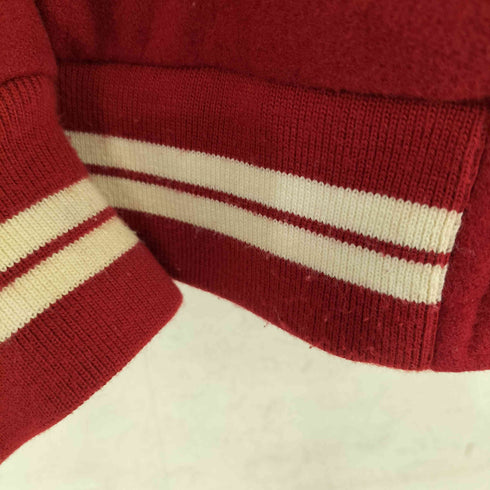トミーヒルフィガー TOMMY HILFIGER バックロゴワッペン レザー切替メルトンスタジャン メンズ import:S