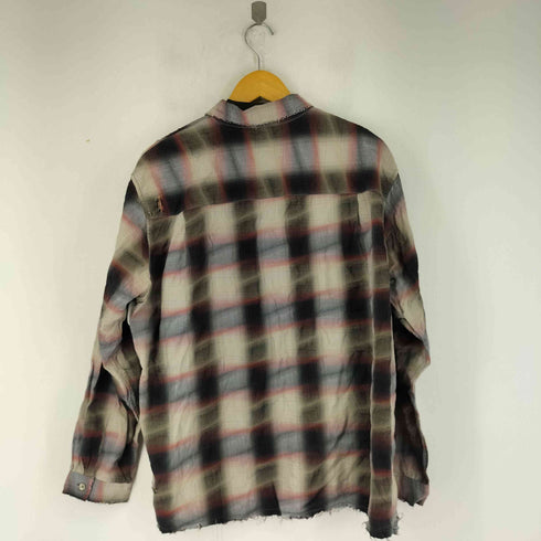 FINAL CALL YOROKE Check Damaged Shirt メンズ FREE