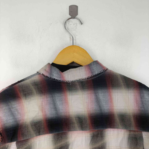 FINAL CALL YOROKE Check Damaged Shirt メンズ FREE