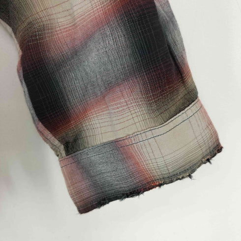 FINAL CALL YOROKE Check Damaged Shirt メンズ FREE