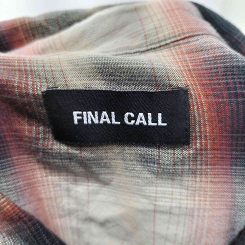 FINAL CALL YOROKE Check Damaged Shirt メンズ FREE