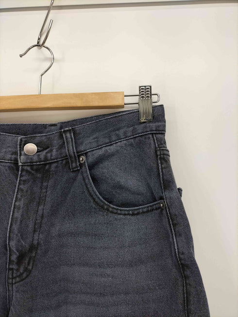 HTH(Hotter than Hell) color wash denim デニム カーゴ パンツ レディース JPN:M