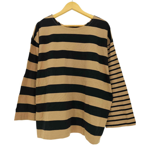 ジャーナルスタンダードレリューム JOURNAL STANDARD relume 23AW マルチボーダークルーネックTEE レディース FREE