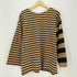ジャーナルスタンダードレリューム JOURNAL STANDARD relume 23AW マルチボーダークルーネックTEE レディース FREE