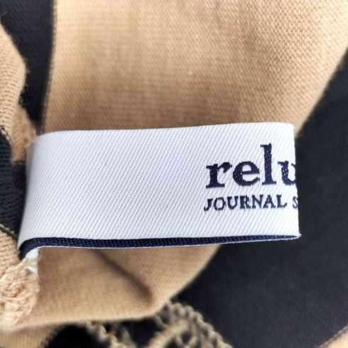 ジャーナルスタンダードレリューム JOURNAL STANDARD relume 23AW マルチボーダークルーネックTEE レディース FREE