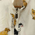 FUDA international 総柄 犬 シルクジャケット メンズ import:M
