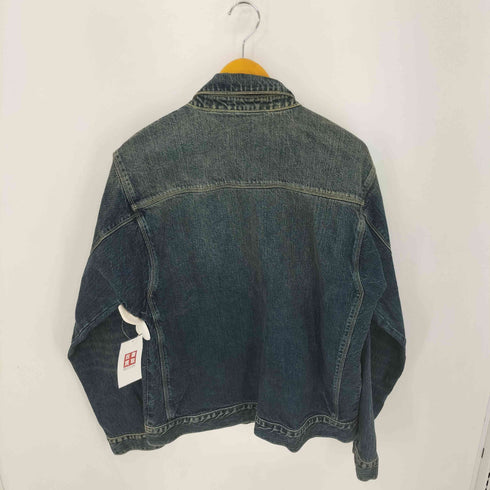 ギャップ Gap 00S ガチャポケ フェード加工 4Pデニムジャケット Y2K メンズ import:L