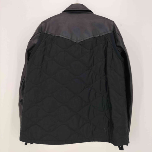 サカイ Sacai 21AW Oversized Contrast Panel Biker Jacket メンズ JPN:1