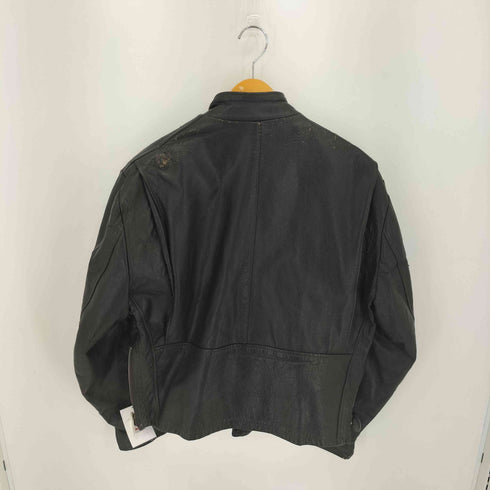 60S~70S 台形FAZIP シングルライダースジャケット メンズ JPN:46 46 REG