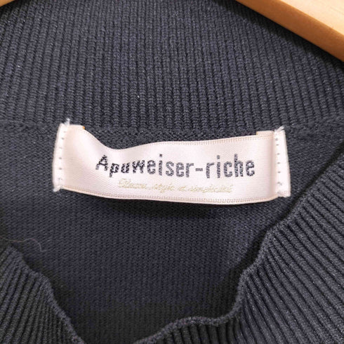 アプワイザーリッシェ Apuweiser riche ビジューニット レディース JPN:2