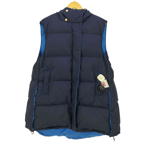 トゥモローランドコレクション TOMORROWLAND collection 22AW リナイロン フーデッドダウンジレ レディース 36