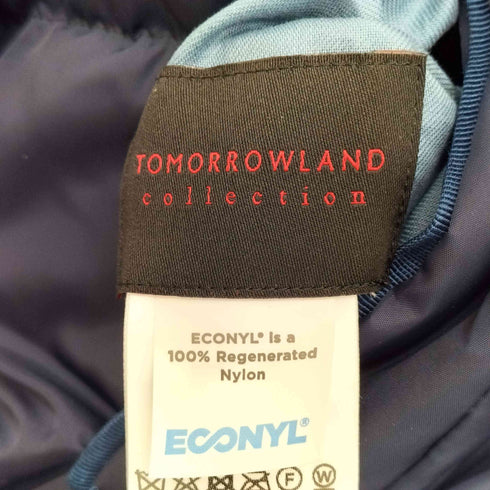 トゥモローランドコレクション TOMORROWLAND collection 22AW リナイロン フーデッドダウンジレ レディース 36