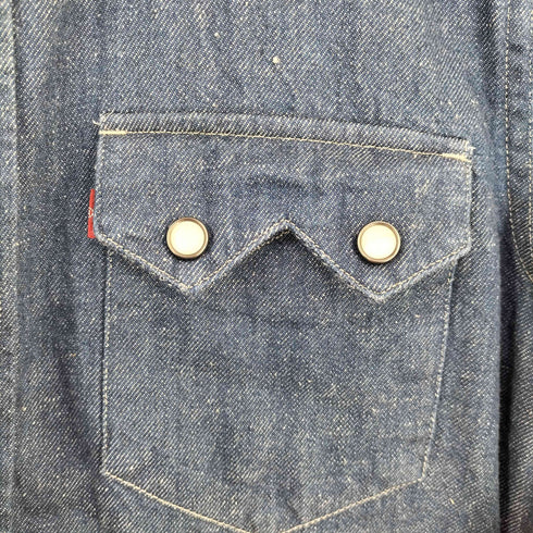 リーバイス Levis Sowtooth Western Shirt ソートゥースウエスタンシャツ 8oz Denim メンズ JPN:XS