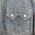 リーバイス Levis Sowtooth Western Shirt ソートゥースウエスタンシャツ 8oz Denim メンズ JPN:XS