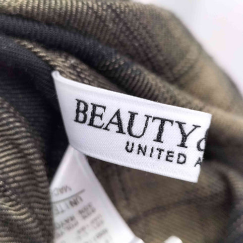 ビューティーアンドユースユナイテッドアローズ BEAUTY & YOUTH UNITED ARROWS ポリエステルレーヨン チェック シャツ ウォッシャブル レディース