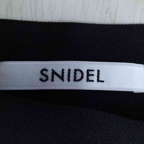 スナイデル snidel タックスリムハーフパンツ レディース JPN:1