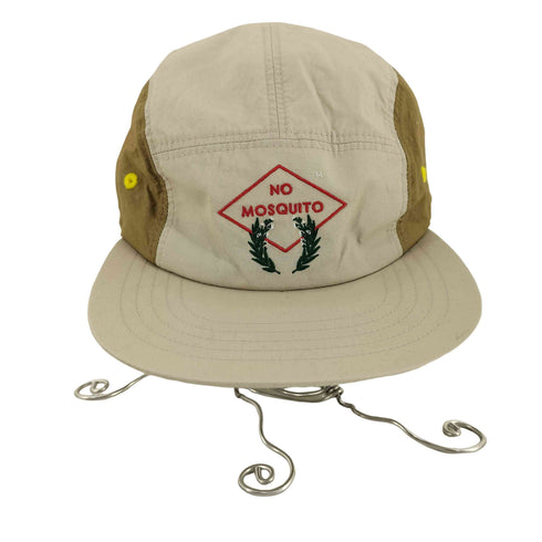 NO MOSQUITO CAP 白昼 / HAKUCHU - BEIGE x BROWN メンズ FREE