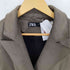 ザラ ZARA フェイクスエード ロングベスト レディース import:M