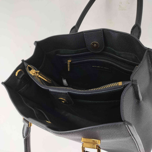 チャールズキース CHARLES & KEITH テクスチャード ダブルハンドルバッグ レディース