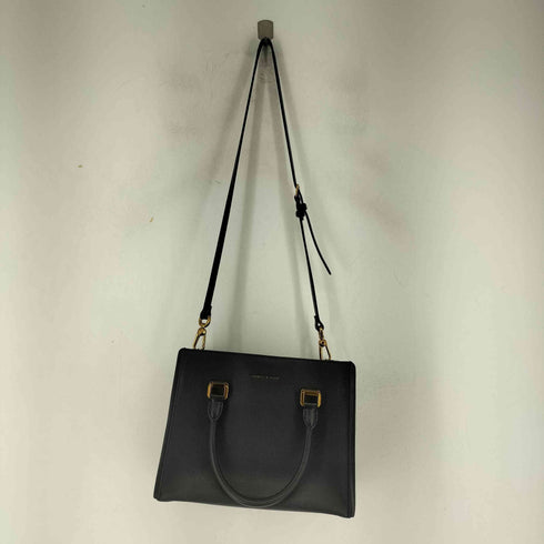 チャールズキース CHARLES & KEITH テクスチャード ダブルハンドルバッグ レディース