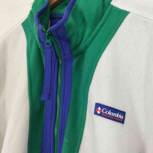 コロンビアスポーツウェア Columbia Sportswear 00S マルチカラーフリースジャケット メンズ JPN:L