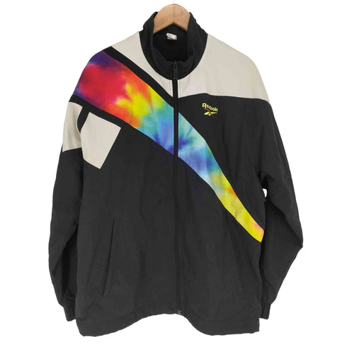 リーボック Reebok レインボーカラー切り替えトラックジャケット メンズ JPN:L
