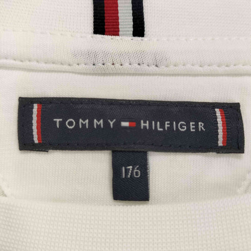 トミーヒルフィガー TOMMY HILFIGER ロゴデザイン長袖カットソー メンズ 176