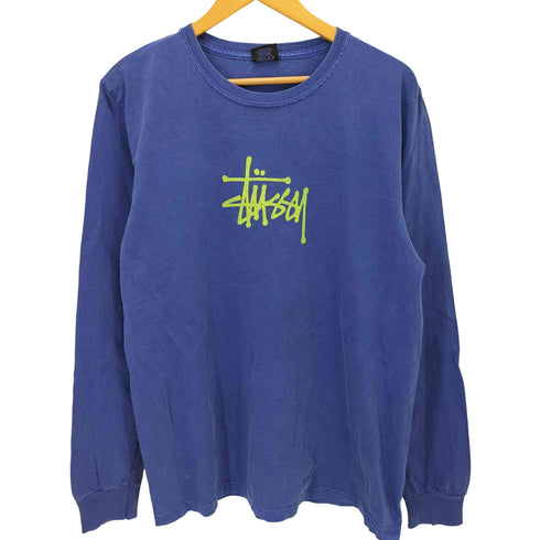 ステューシー Stussy フロントロゴクルーネックカットソー メンズ M