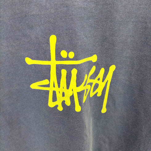 ステューシー Stussy フロントロゴクルーネックカットソー メンズ M
