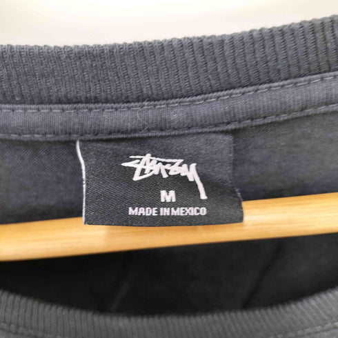 ステューシー Stussy フロントロゴクルーネックカットソー メンズ M