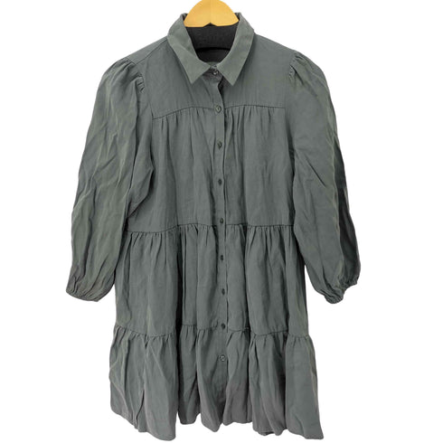 ザラ ZARA ティアードシャツワンピース レディース JPN:M