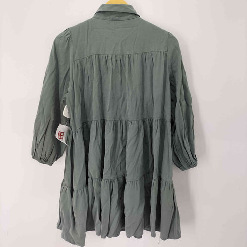 ザラ ZARA ティアードシャツワンピース レディース JPN:M