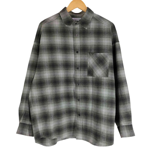 フリークスストア FREAKS STORE 21AW Relax Fit オンブレチェックネルシャツ メンズ JPN:M