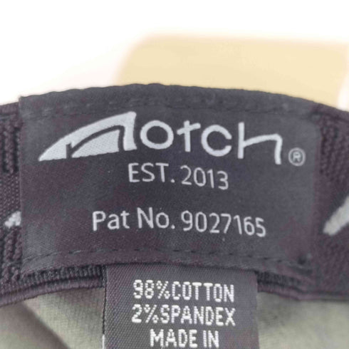 NOTCH デザインキャップ メンズ FREE