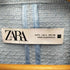 ザラ ZARA メタリックテクスチャージャケット レディース L