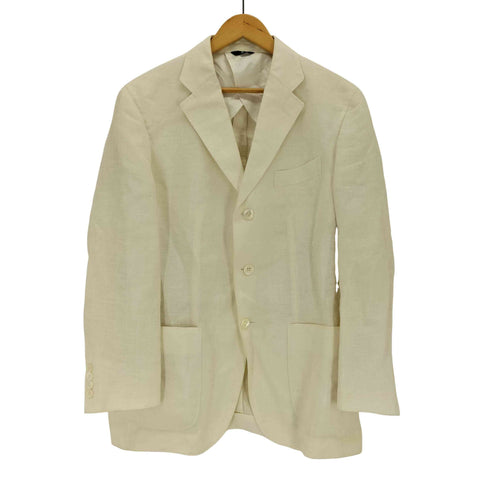 ランバンコレクション LANVIN COLLECTION リネン 3B テーラードジャケット メンズ