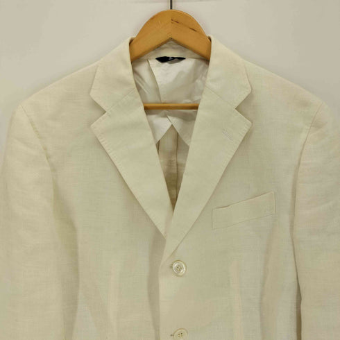 ランバンコレクション LANVIN COLLECTION リネン 3B テーラードジャケット メンズ